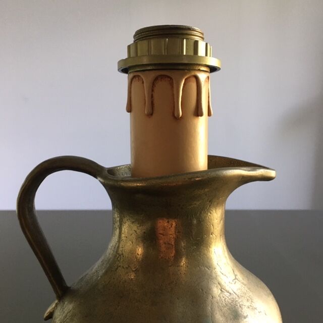 Brass lamp base
