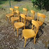 8 Baumann bistro chairs