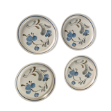 Suite de 4 assiettes Johnson vintage