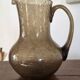 Pichet carafe verre bulle biot vintage