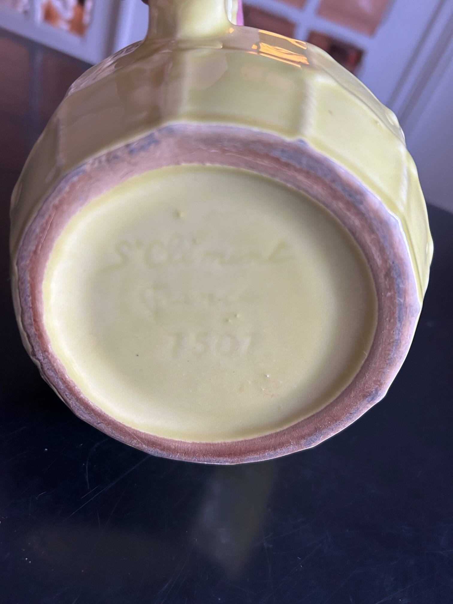 Saint Clément earthenware pitcher