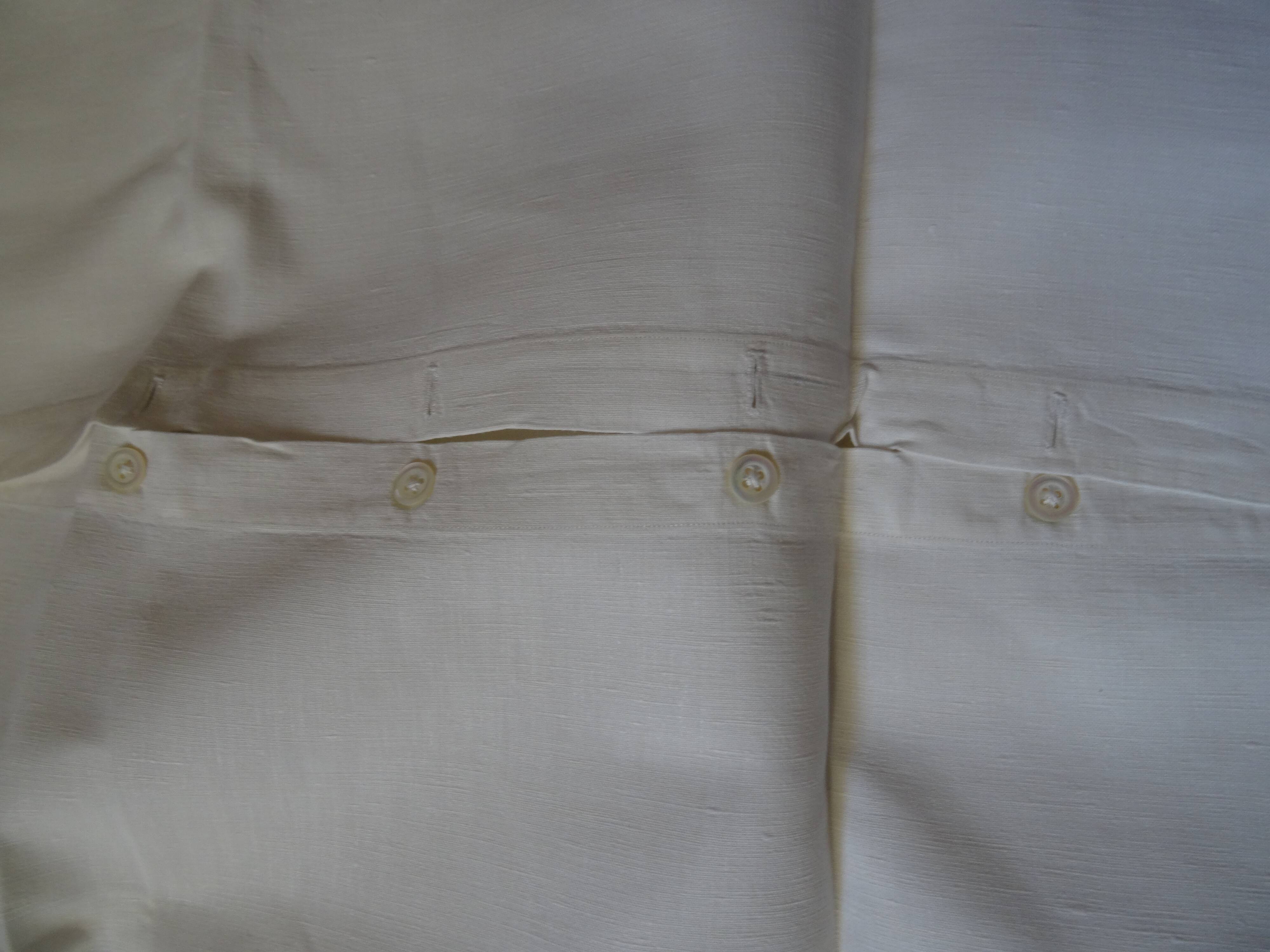 Set of a sheet and its 2 matching monogrammed RR pillowcases