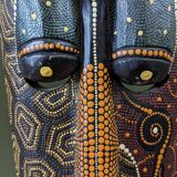 Asian tribal mask 1m