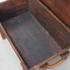 Table basse en pin rustique, style ferme français du début du 20e siècle