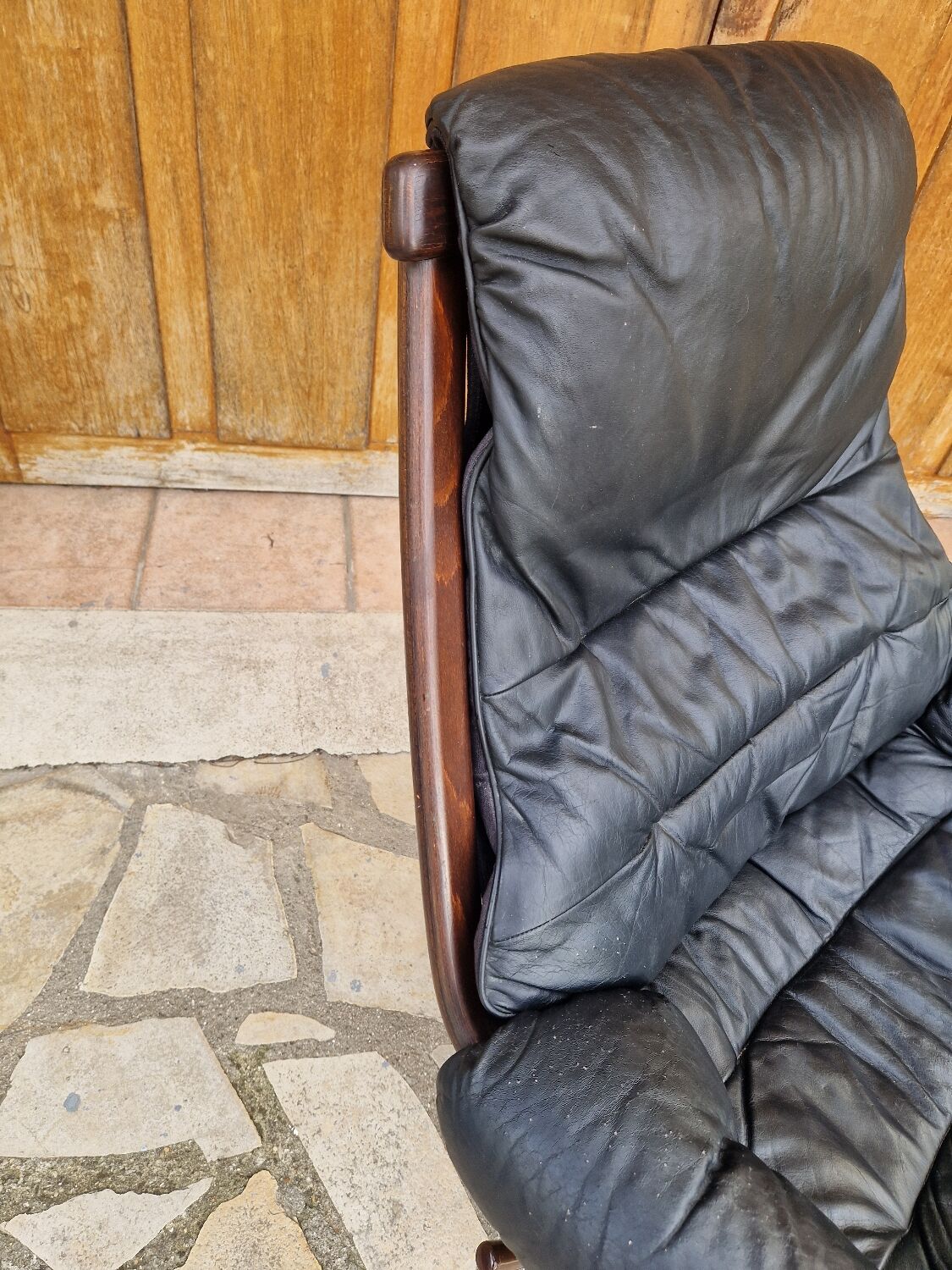 Nassjo Scandinavian armchair by Gote Mobler, Sweden