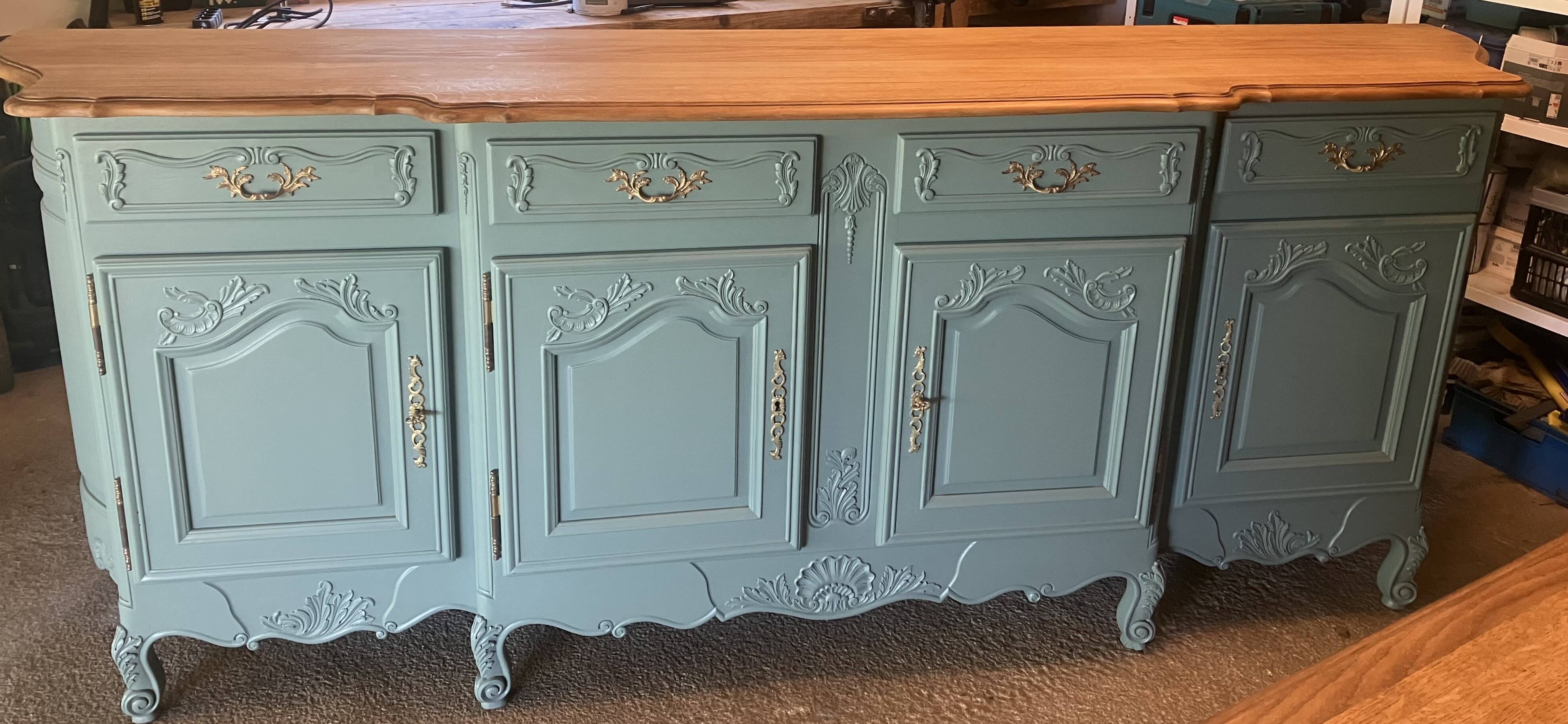 Buffet / Louis XV sideboard restored