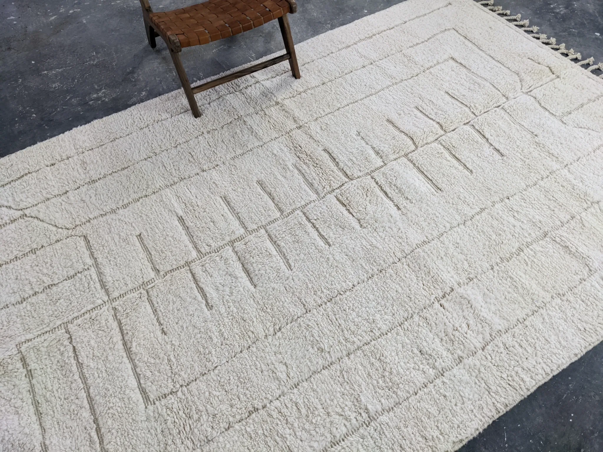 Large Beni Ouarain rug, 305 x 205 cm, G-335