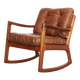 Mid-Century Senator Rocking Chair by Ole Wanscher for CADO