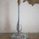 Art Deco table lamp, living room lamp, floral lamp base