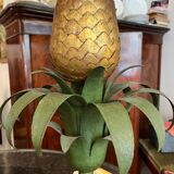 Pair of pineapple lamps