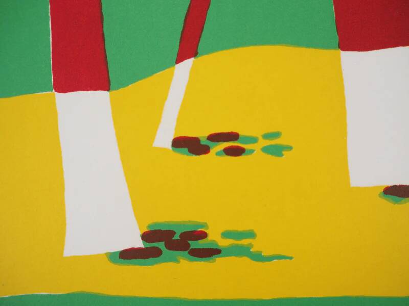 Léon Gischia: The Beach, original signed lithograph