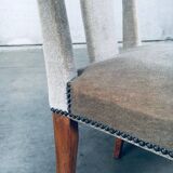 Boudoir Side Chair in Velvet, 1920s