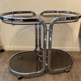Desserte bar sur roulettes des années 70
