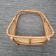 Rattan log holder: vintage