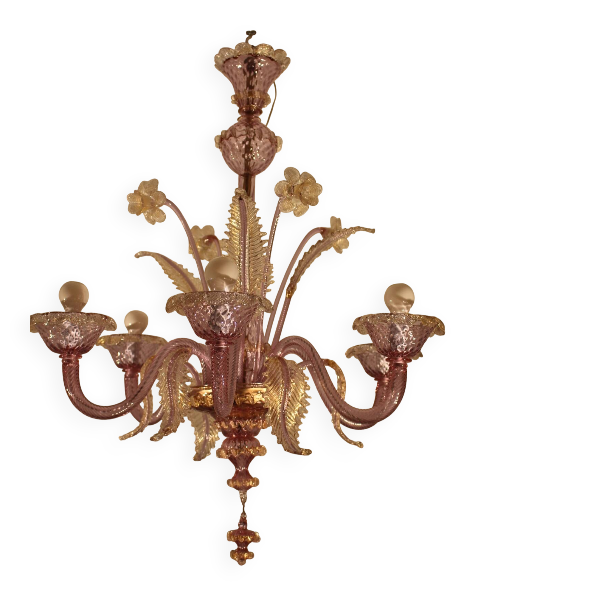 Murano chandelier from the 1950s