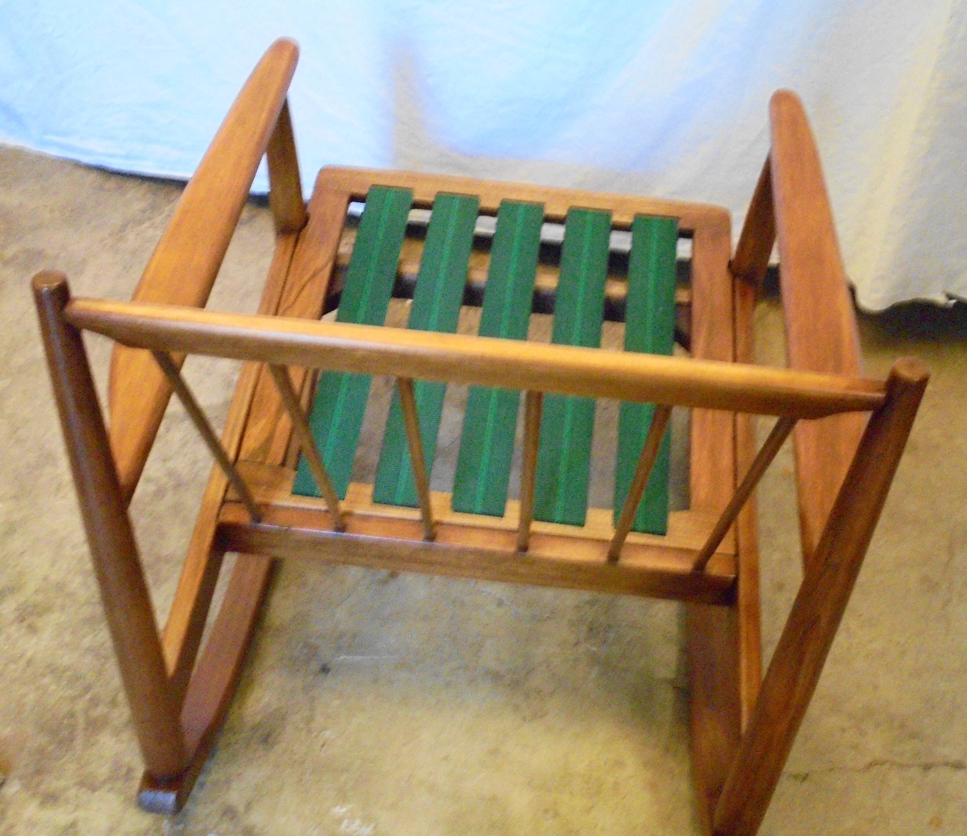 Scandinavian raocking-chair from the 70s