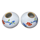 Paire de vases boule