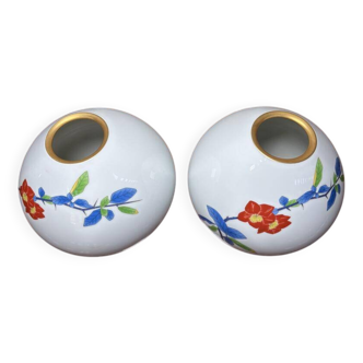 Paire de vases boule