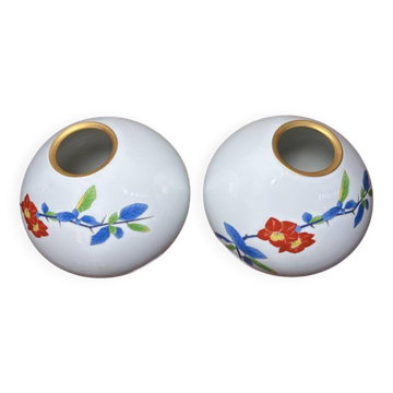 Paire de vases boule
