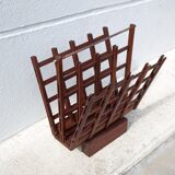 Vintage wood magazine holders