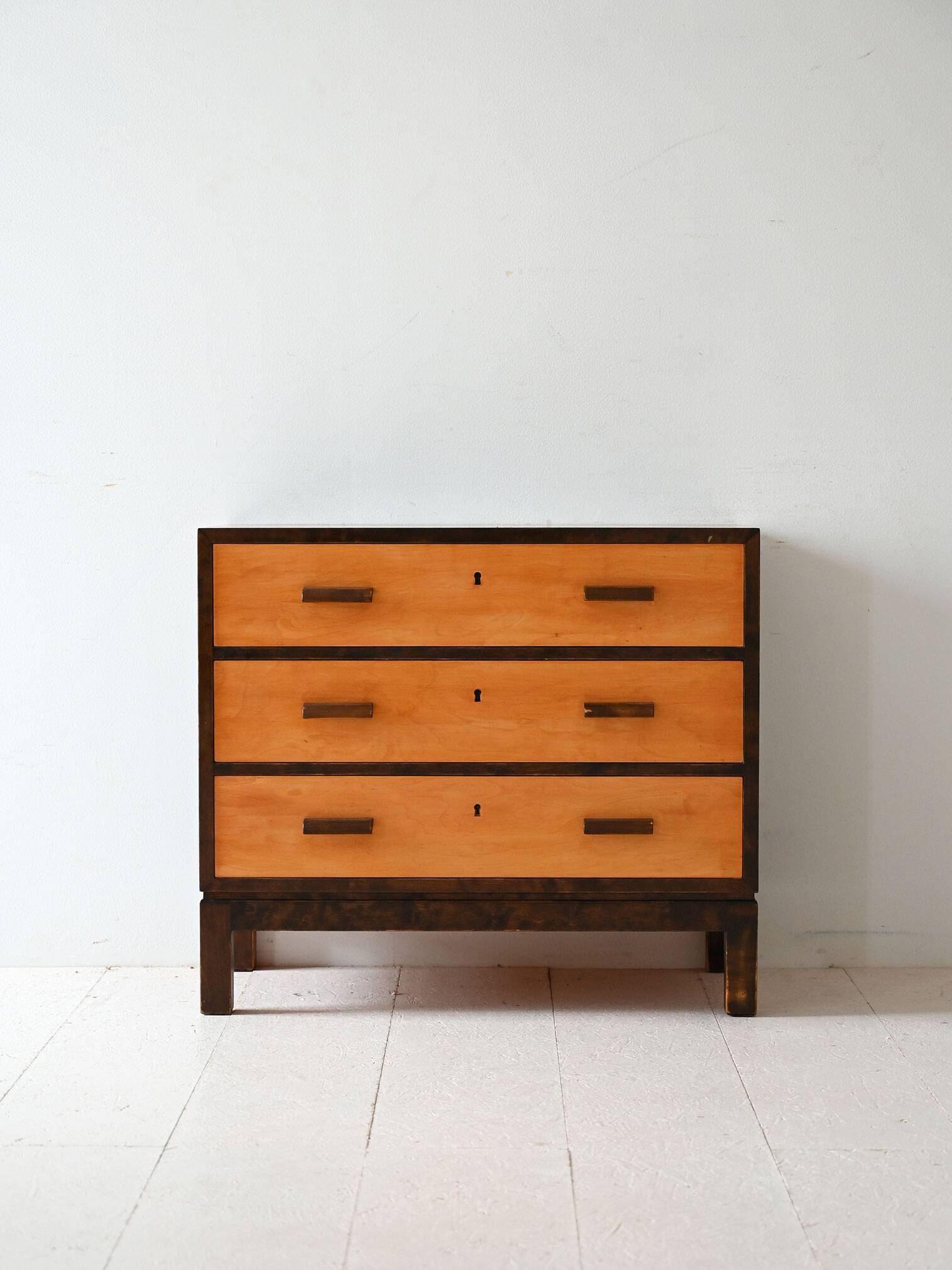 1930s Scandinavian Birch Chest of Drawers
