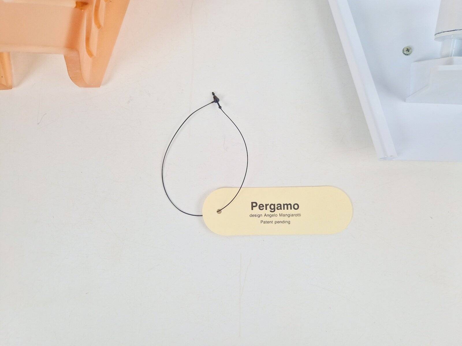 Vintage Pergamo 30 Wall Lamp by A. Mangiarotti for Artemide, Italy, 1980s