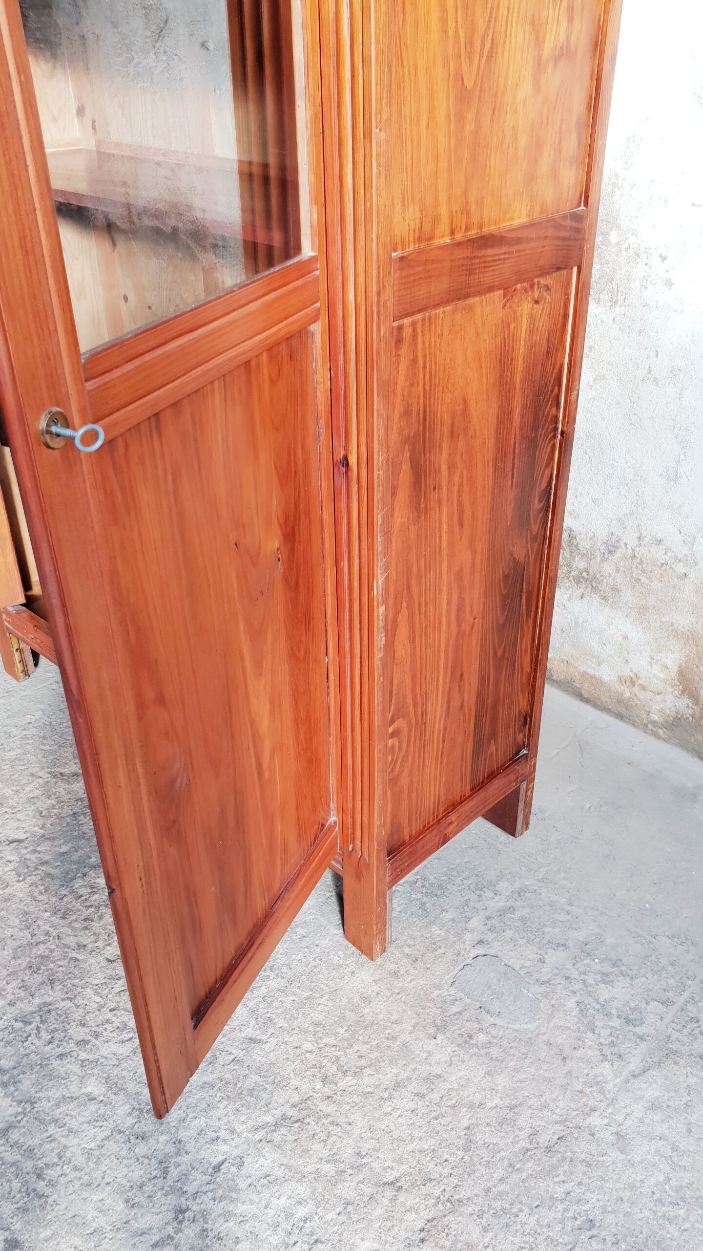 Vintage glazed wardrobe
