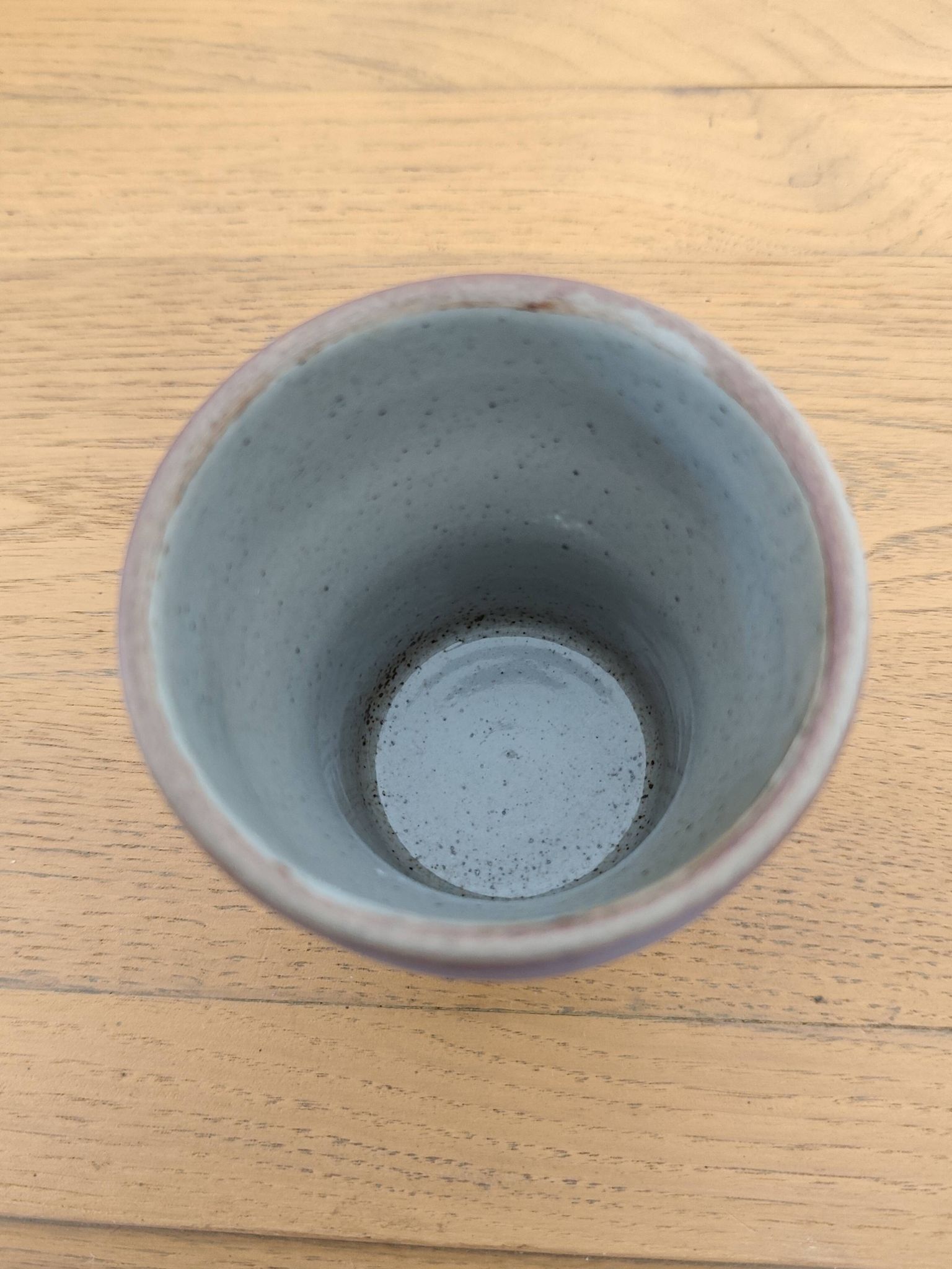 Stoneware cups – Armor stoneware set of 10 and an 11th French stoneware cup.
