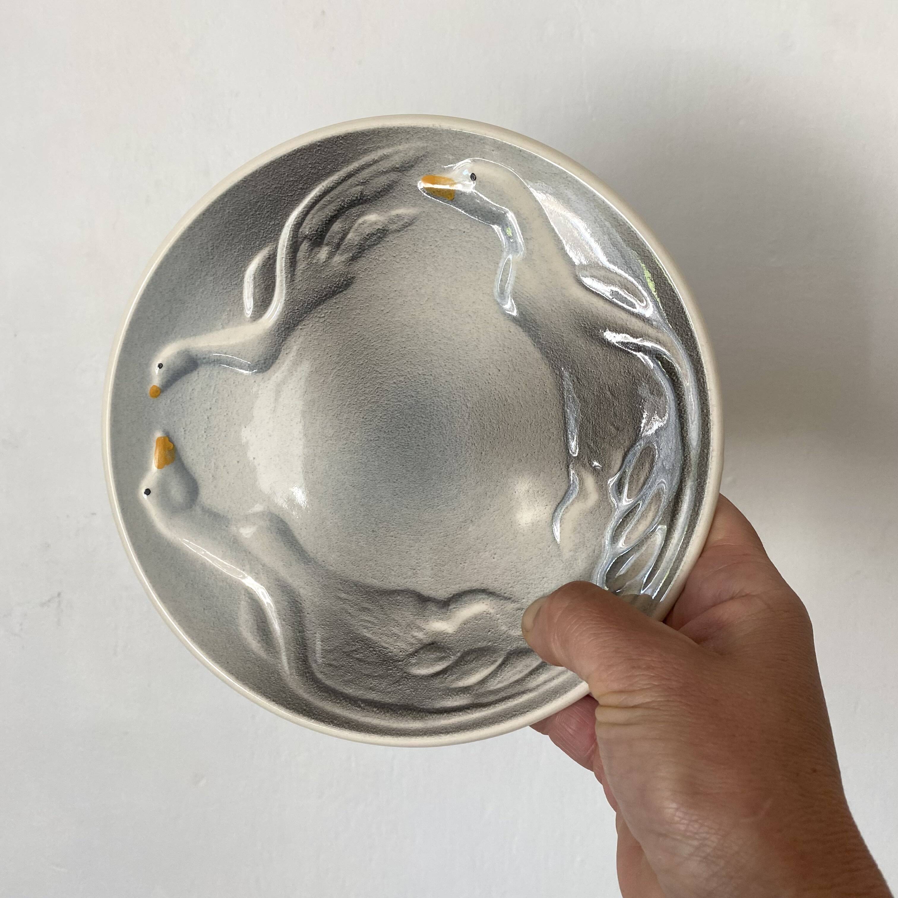 Foie gras plates from the Londe earthenware factory