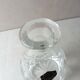 Old carved crystal decanter, from Saint Louis
