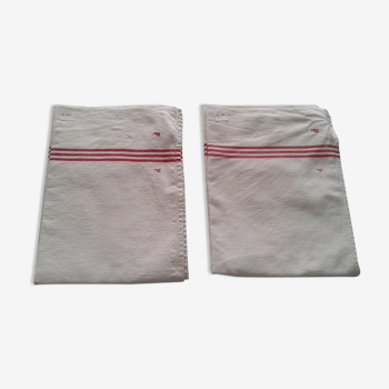 Set 2 linen tea towels