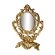 Table mirror on psyche style Louis XV 19,5x14,5cm