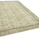 Hand-knotted decorative turkish beige rug 196 cm x 311 cm