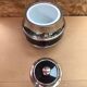 Old deco maella ice bucket red plastic & chrome made in spain