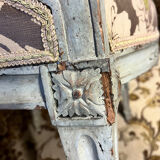 Louis XVI period armchair stamped