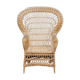 Armchair rotin braided