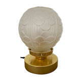 Art Deco globe lamp
