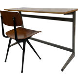 Desk 1960 industrial minimalist from the Netherlands Marko