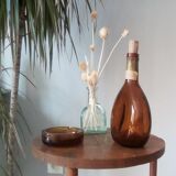 Vintage amber carafe
