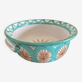 Vintage ceramic salad bowl