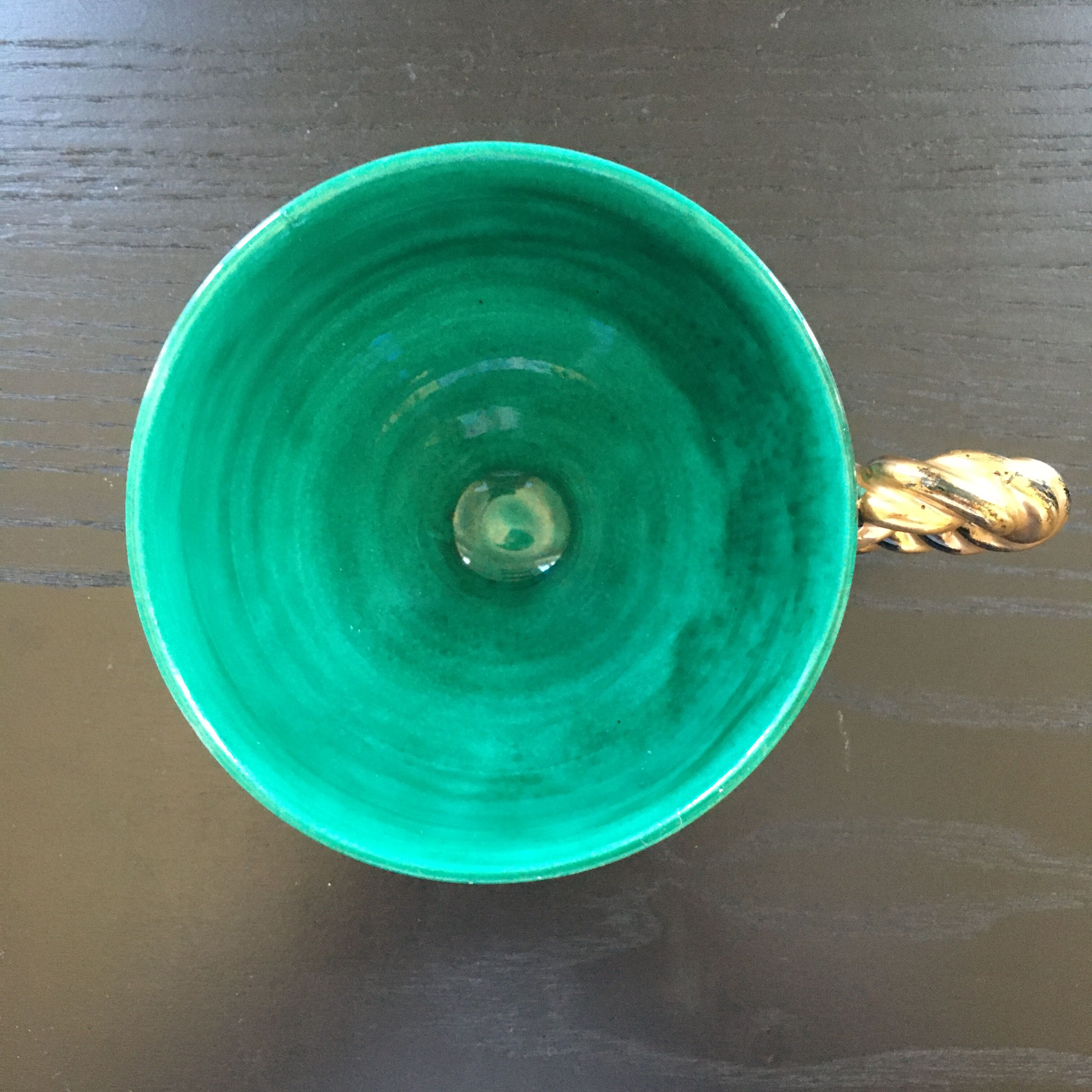 Tasse émeraude Vallauris