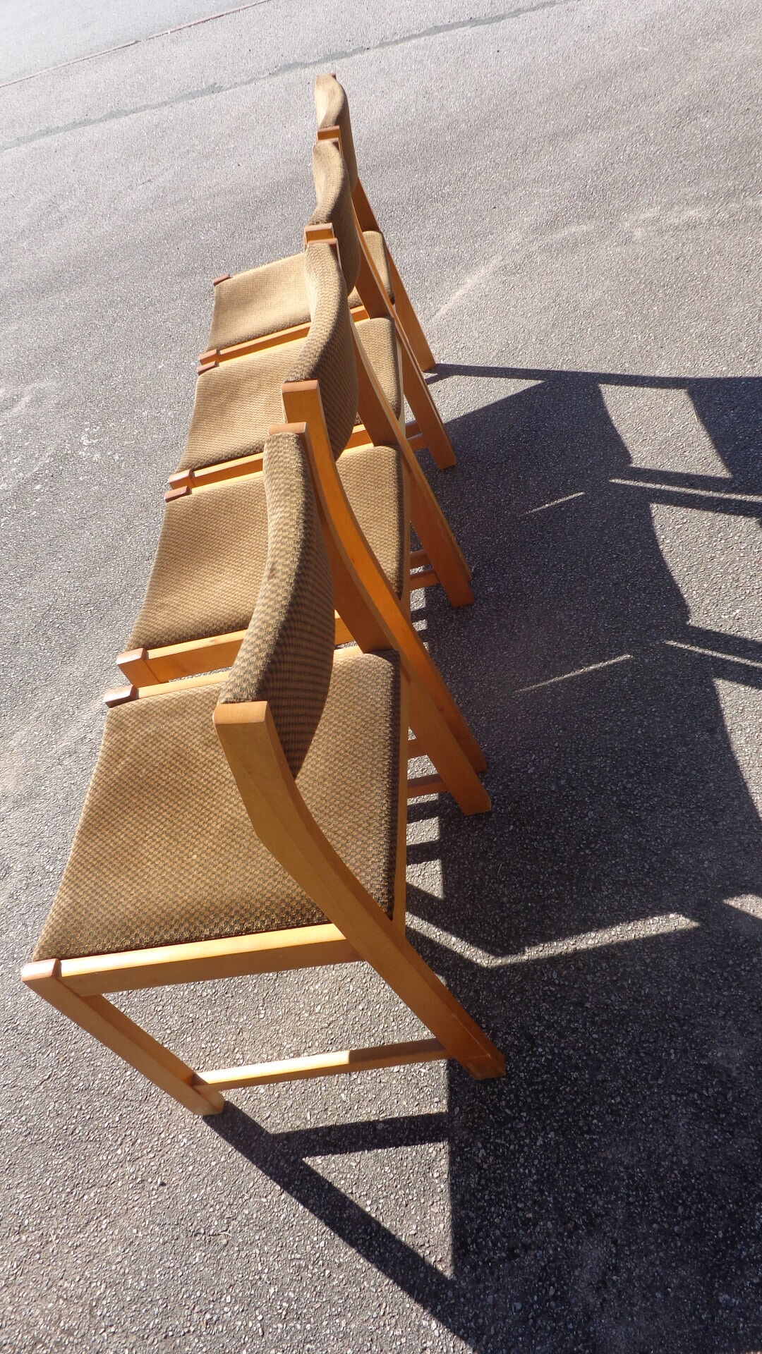 4 contemporary German chairs