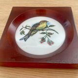 Porcelain and bakelite frame