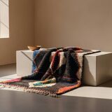 Handmade Moroccan rug in wool 2.5 x 1.5 m