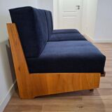 Folding sofa, designer Lejkowski Leśniewski, 1960s, Poland