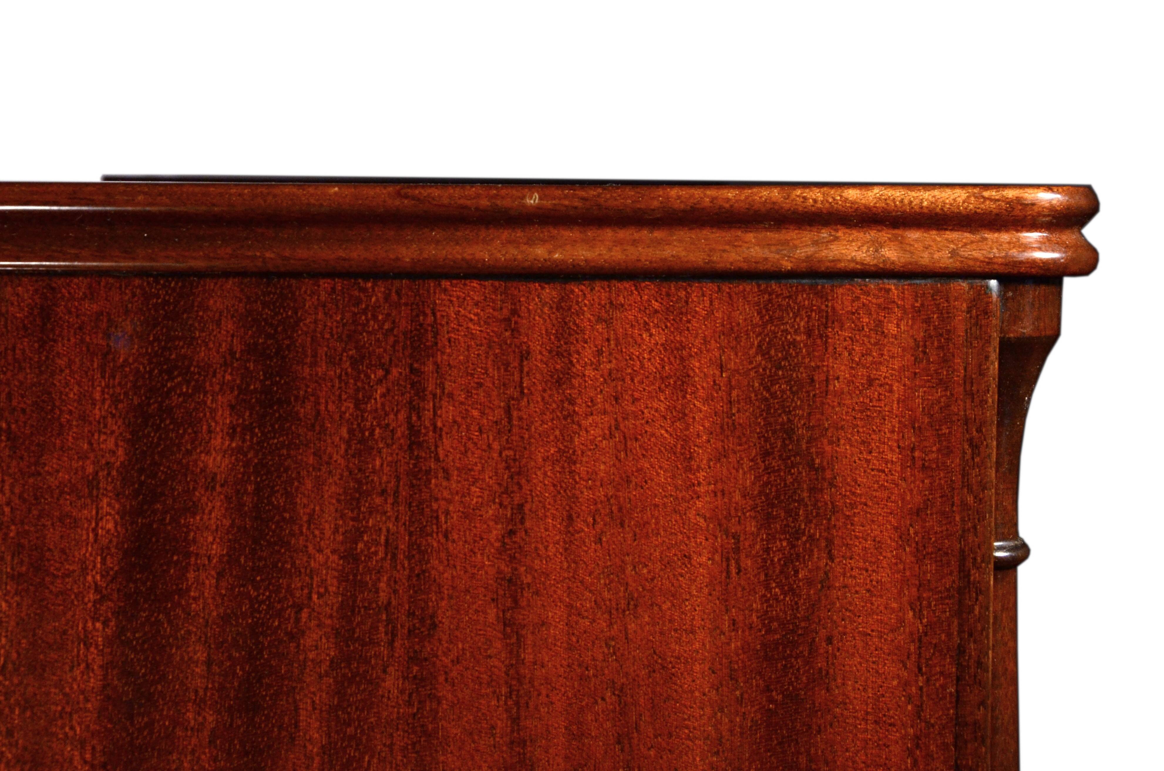 Display cabinet or bar cabinet in mahogany, 1970s