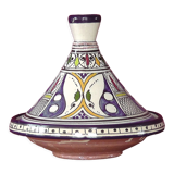 Moroccan tagine blue safi