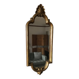 Miroir ancien bois doré