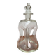 Danish Vintage Glass Kluk Kluk Bottle with Crown Glass Stopper from Holmegaard, 1970s