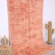 Peach Handmade Moroccan Rug 167 x 250 cm - Vintage Berber Rug - Wool Rug
